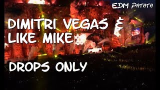 Dimitri Vegas amp Like Mike Drops Only  Medusa Sunbeach Festival 2017 [upl. by Vedette]