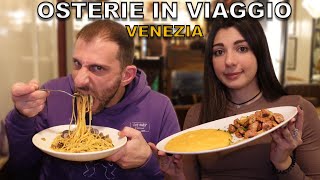 Osterie in viaggio alla VEDOVA di VENEZIA [upl. by Aiuqet]