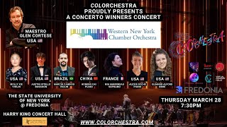 colORCHESTRA LIVE Western New York Chamber Orchestra Gala [upl. by Collete]