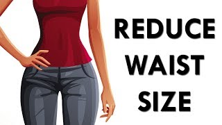 How To Reduce Waist Size FAST Low Impact  Waist Tightening Workout [upl. by Morrill250]