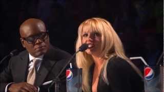 The X Factor USA  Britney Spears defends Beatrice Miller [upl. by Stefanie]