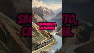 🚂👀Interesting Facts Transcontinental Railroad Connecting Coasts🚂👀shorts scary history [upl. by Ecirahs278]