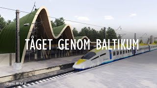 Tågjulkalendern  Lucka 8 Rail Baltica [upl. by Nelleh]