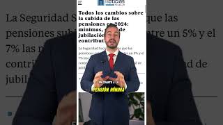 Sube la edad de jubilación en 2024 jubilación derecholaboral laboral [upl. by Yekcaj]