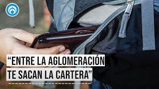 Así operan carteristas en conciertos en la CDMX [upl. by Ingmar857]