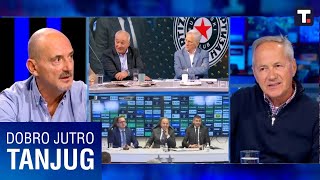 Partizan izlazi iz krize  Vladimir Vermezović i Dževad Prekazi • DOBRO JUTRO TANJUG [upl. by Beckerman]