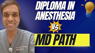 Diploma Anesthesia versus MD Pathology in NEET PG [upl. by Skier]