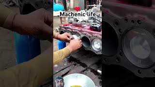 pistol ko⚒️ kaise fit Karen⚒️ piston ring ko kaise set🔨 kareautomobile video 👌mechanic funny ♥️ [upl. by Crespi]