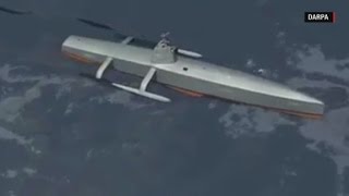 US Navy tests new submarinehunting drone ship [upl. by Igiul]