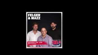 Felger and Mazz full 10 questions segment with Greg Bedard 1192021 985 the sports hub [upl. by Rehsa]