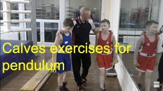 Boxing Exercise for ankles and calves [upl. by Ervin]