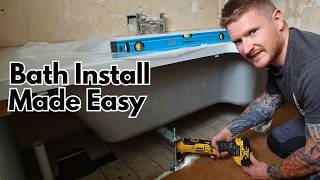 How to Install a Bath the Easy Way  Complete Beginners Guide [upl. by Anthia679]