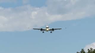 Embraer E190E2 HBAZH Helvetic Airways landing Sion airport Valais Switzerland 11072024 [upl. by Ursas]