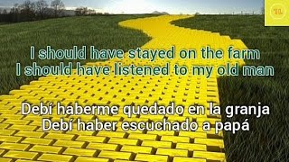 Elton John  Goodbye Yellow Brick Road Subtitulada en Español e Inglés [upl. by Assela]