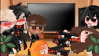 ꨄꨄHp react to  drarryblaironPansmioneꨄꨄ [upl. by Olnee]