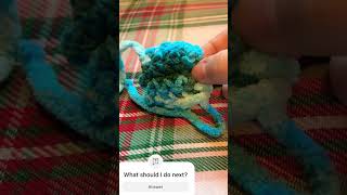 90mm crochet hook vs 30mm crochet hookPlease likeSub❤️❤️❤️crochet fyp likeandsubscribe [upl. by Aileve733]