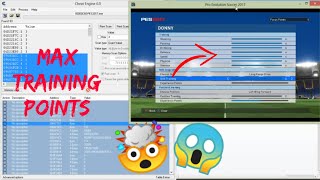 PES 2017  Become A Legend BAL  Training Points Edit  Cheat Engine [upl. by Iramaj459]