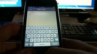 5 rangées sur le Clavier du iPod Touch iPhone jailbreaké au 40 ou plus [upl. by Akinnor210]