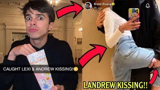 Brent Rivera CAUGHT Lexi Rivera KISSING Andrew Davila On CAMERA 😱😳 With Proof lexirivera [upl. by Sanbo839]