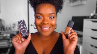 Nars Sheer Glow Foundation Macao [upl. by Aisetra]