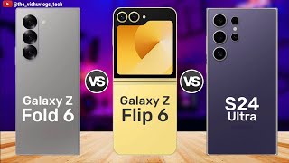 Galaxy S24 Ultra vs Z Fold 6 vs Z Flip 6 ⚡ Which is the Best Samsung Phonequot 🔥🔥 [upl. by Llyrat]