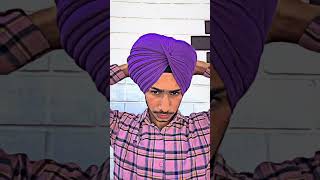 Pagg style 👳‍♂️tutorial trending paggawalesardar [upl. by Palua592]