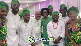 FAITHIA BALOGUN’S FATHER BURIAL CEREMONY  SAHEED BALOGUN  LIZ ANJORIN  FEMI ADEBAYO  PASUMA [upl. by Cutty]