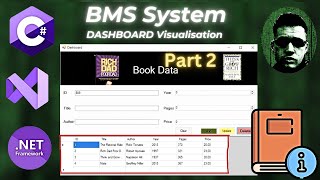 C WinForms Book Management System Part 2  Dashboard amp Data Grid View [upl. by Hteazile691]