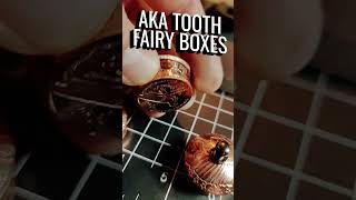 999 Copper Incuse Indian Curiosity Boxes  AKA Tooth Fairy Boxes diycrafts coin art [upl. by Veleda]