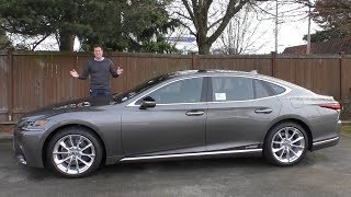 Lexus LS 500 2018 года  это крутейший люксовый седан за 120 000 [upl. by Potter]