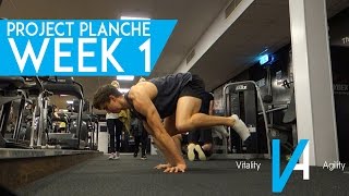 LETS GET STARTED  Project Planche  Week 1 [upl. by Nylsoj]