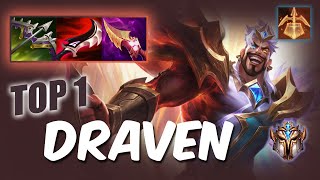 Wild Rift Draven top 1  S12 Challenger ranked game  build [upl. by Ailegra]