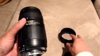 Tamron 75300mm F456 LD Lens for Nikon [upl. by Nnylyaj910]