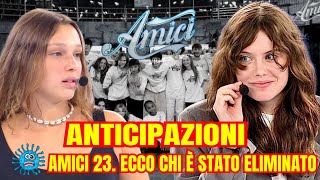 amici 23 anticipazioni ecco chi è stato eliminato ospiti e sfide [upl. by Sesylu921]