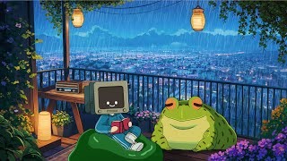 Chill Rainy Night 🌧 Deep Focus StudyWork Concentration chill lofi hip hop beats [upl. by Aenea]