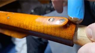 Heckel bassoon refinish final stages [upl. by Belle218]