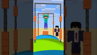 HELP Herobrine Pull Up Jump friendship shorts trending anime [upl. by Curtice]