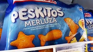 Pescanova langostinos y merluza Peskitos [upl. by Eentrok]