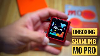 Shanling M0 Pro MP3 and Lossless Audio DAP Unboxing [upl. by Yrelav]