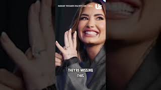 Demi Lovato Reacts to Updated Wax Figure for the First Time [upl. by Yentyrb]