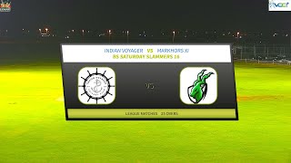 13 July 2024  INDIAN VOYAGER vs MARKHORS XI  BS SATURDAY SLAMMERS 16 [upl. by Anaic]