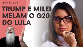 G20 do LULA FLOPA sem DECLARAÇÃO CONJUNTA por TAXAÇÃO de SUPERRICOS que MILEI e TRUMP NEGARAM [upl. by Aratahs]