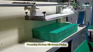 PP Corrugated Sheet Manufacturing Diecutting Printing Custom Plastic Boxes  Polyreflex [upl. by Judd352]