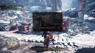 Monster Hunter World Iceborne alatreon first hunt [upl. by Bonnette]