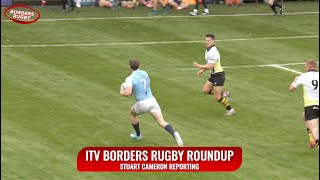 ITV BORDERS RUGBY ROUNDUP  PEEBLES SEVENS REVIEW  5824 [upl. by Ytte]