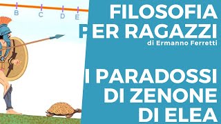 I paradossi di Zenone di Elea Filosofia per ragazzi 8 [upl. by Dolorita]