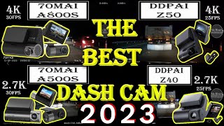 DDPAI Z50 vs 70mai A800S vs 70mai A500S vs DDPAI Z40 GPS DASH CAM [upl. by Nocam]