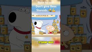 Stewie gives Steroids to Bees 🤣🐝💪 funny memes shorts [upl. by Aceissej354]