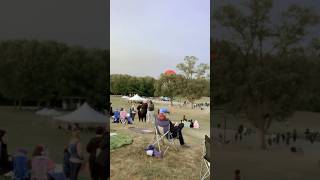 Globos aerostáticos se levantan en una fría mañana [upl. by Akener360]