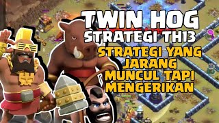 STRATEGI TH 13 TWIN HOG AUTO BUANG BUANG SPELL 😱 [upl. by Bowlds]